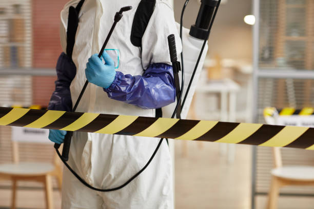Professional Unattended Death Cleanup technician working in Encino, TX
